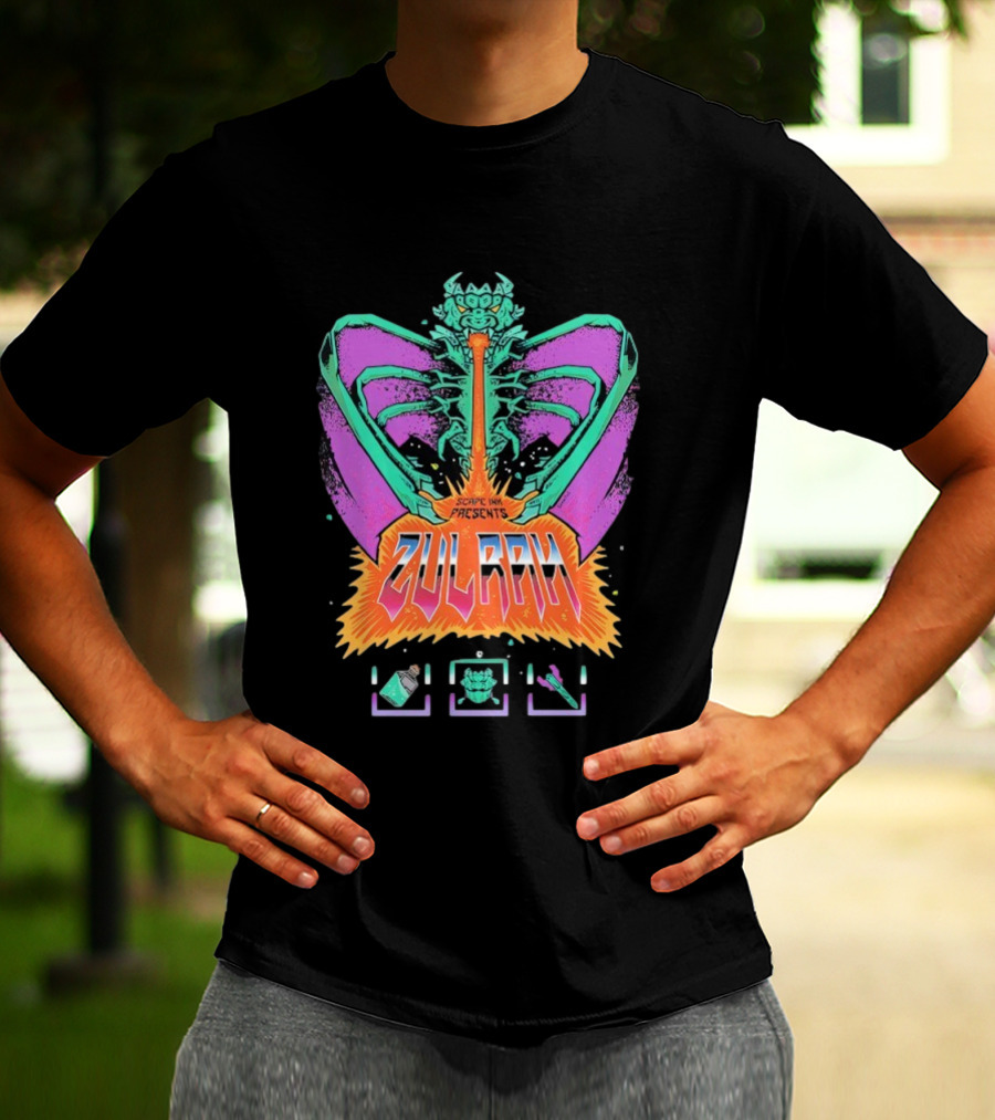 Zulrah Scape Ink Presents Retro Color Burst T-Shirt