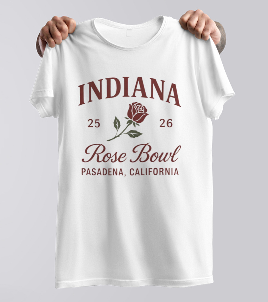 Indiana Rose Bowl Pasadena California 2025 2026 T-Shirt