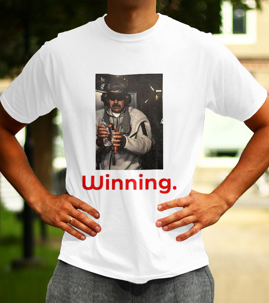 Winning Nicolás Maduro Venezuela Political Photo T-Shirt