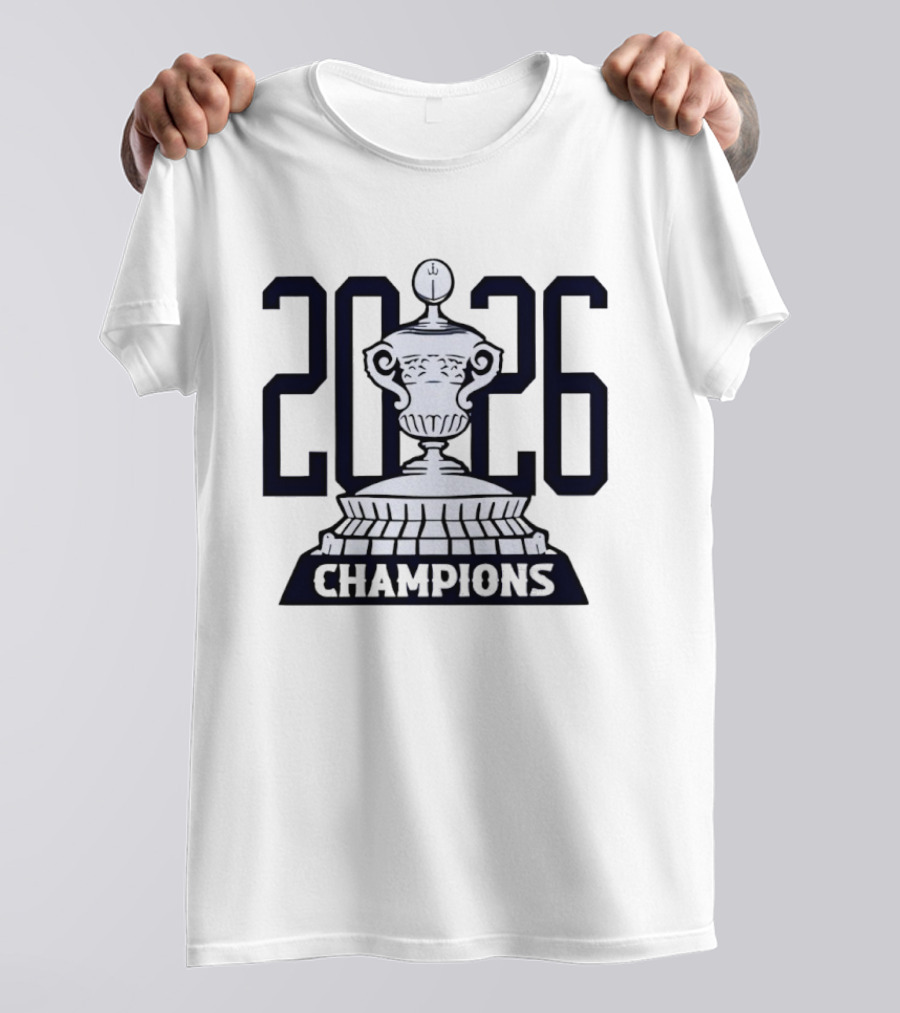 ```2026 Ole Miss Rebels Sugar Bowl Champions Trophy``` T-Shirt
