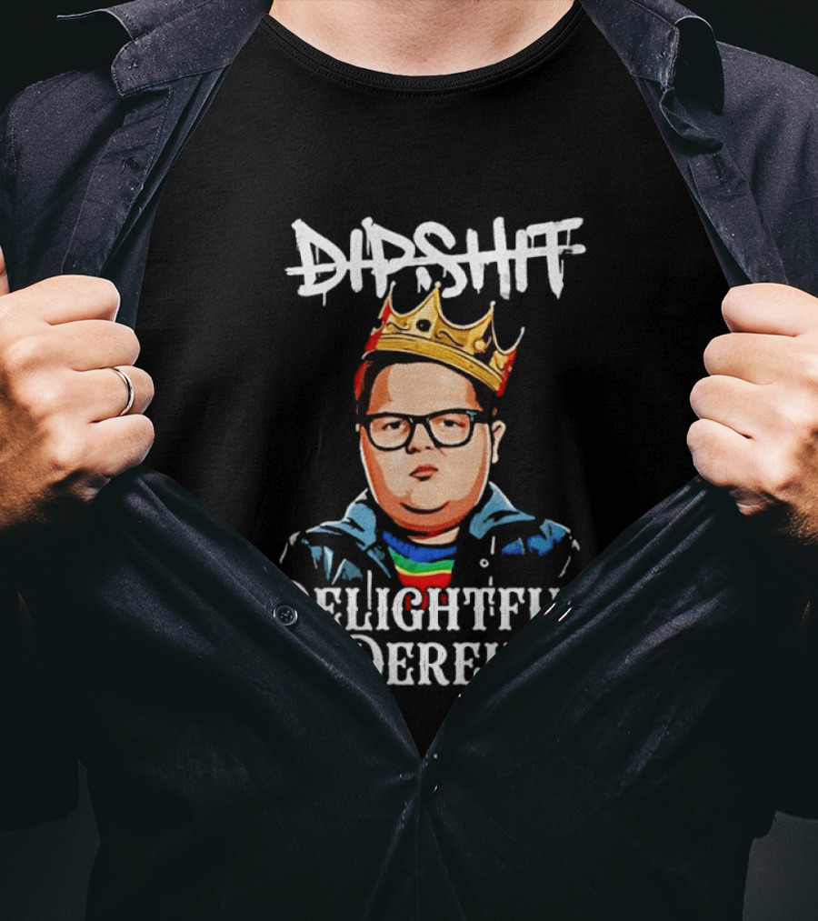 Dipshit Delightful Derek King Crown T-Shirt