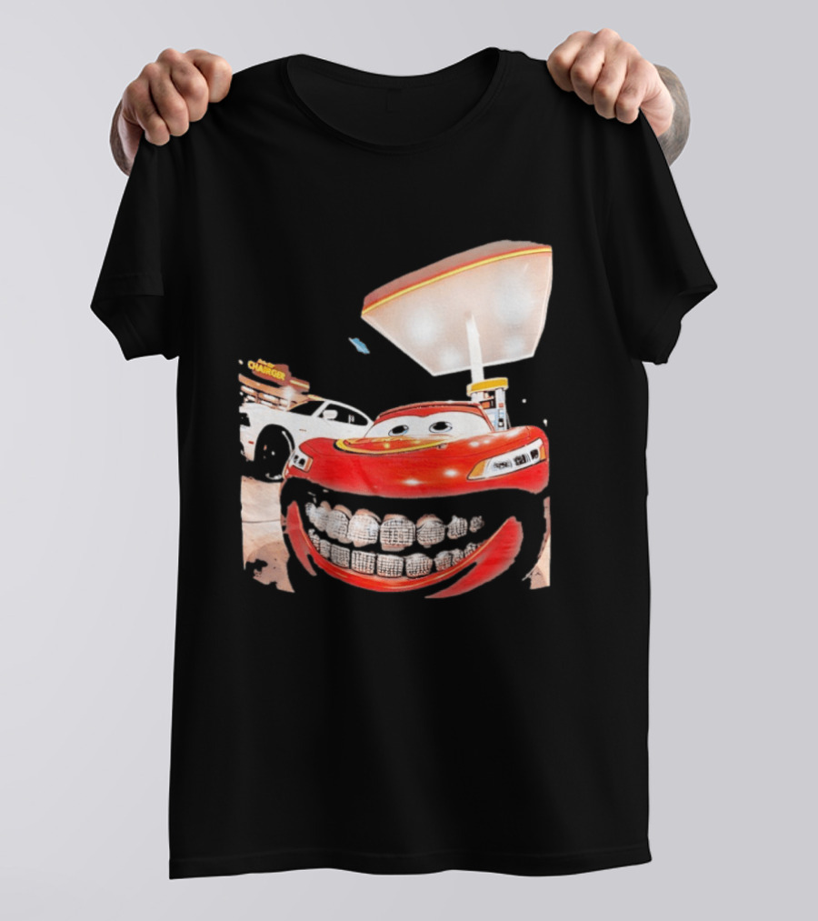 Cars Lightning McQueen Grills Radiator Springs Charger T-Shirt
