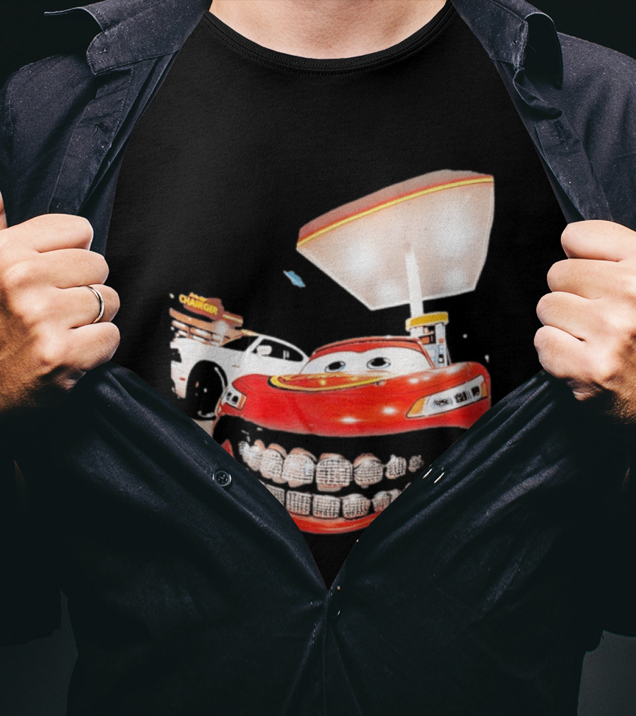 Cars Lightning McQueen Grills Radiator Springs Charger T-Shirt
