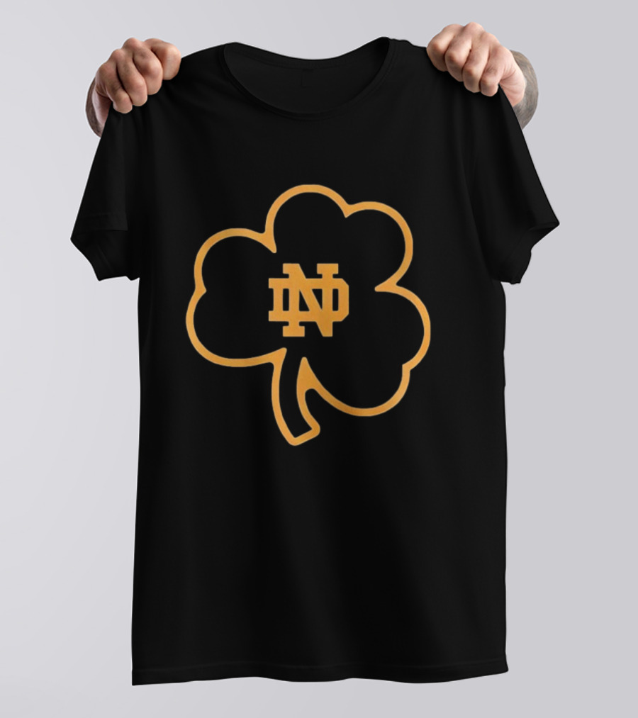 Notre Dame Football Marcus Freeman ND Clover T-Shirt