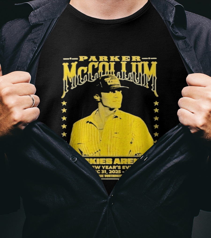 Parker McCollum 12.31.2025 Dickies Arena New Year's Eve Concert Event Stars T-Shirt