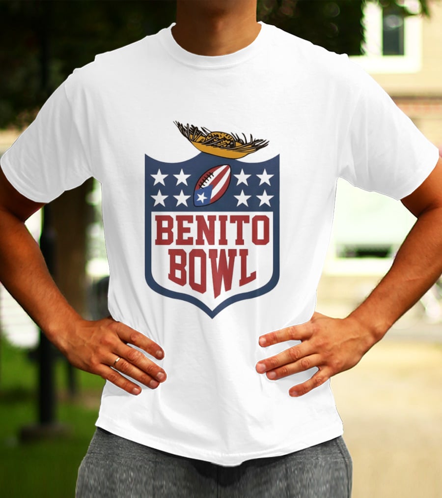 Benito Bowl Bad Bunny Puerto Rico LIX NFL Football 2026 T-Shirt