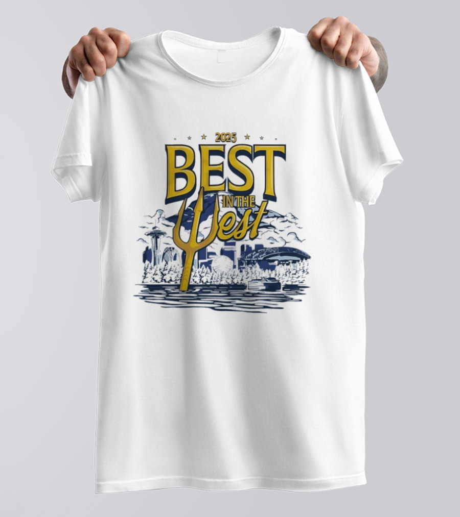 2025 Best In The West Seattle Seahawks T-Shirt