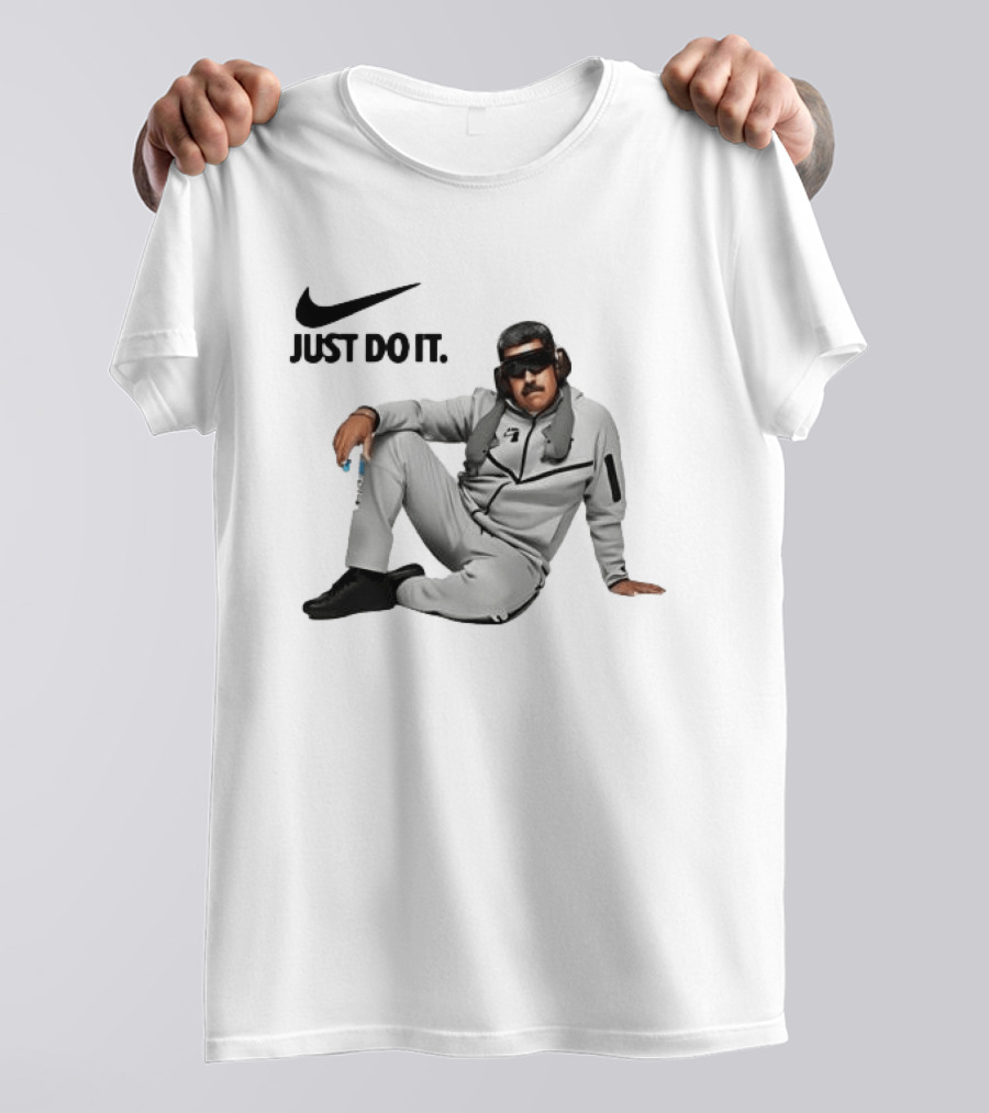 Nike Just Do It Nicolas Maduro Meme T-Shirt