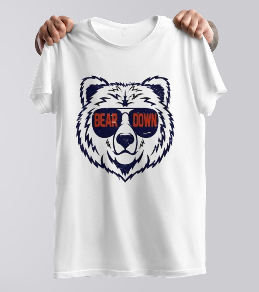 Bear Down Chicago Bears Sunglasses T-Shirt