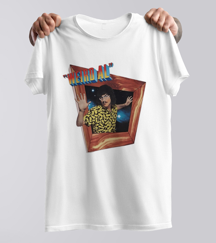 Weird Al Stranger Things Retro Galactic T-Shirt
