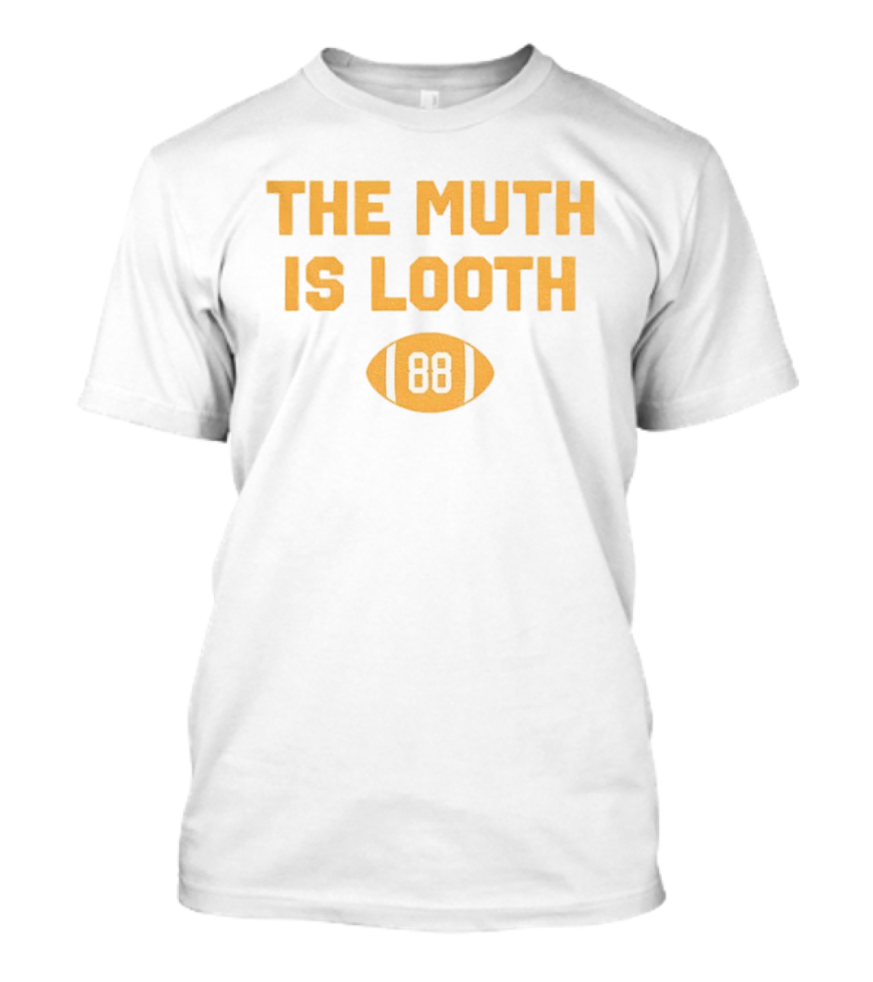 Pittsburgh Steelers Pat Freiermuth 88 The Muth Is Looth Football T-Shirt