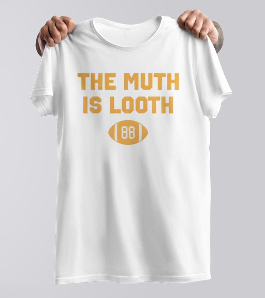 Pittsburgh Steelers Pat Freiermuth 88 The Muth Is Looth Football T-Shirt