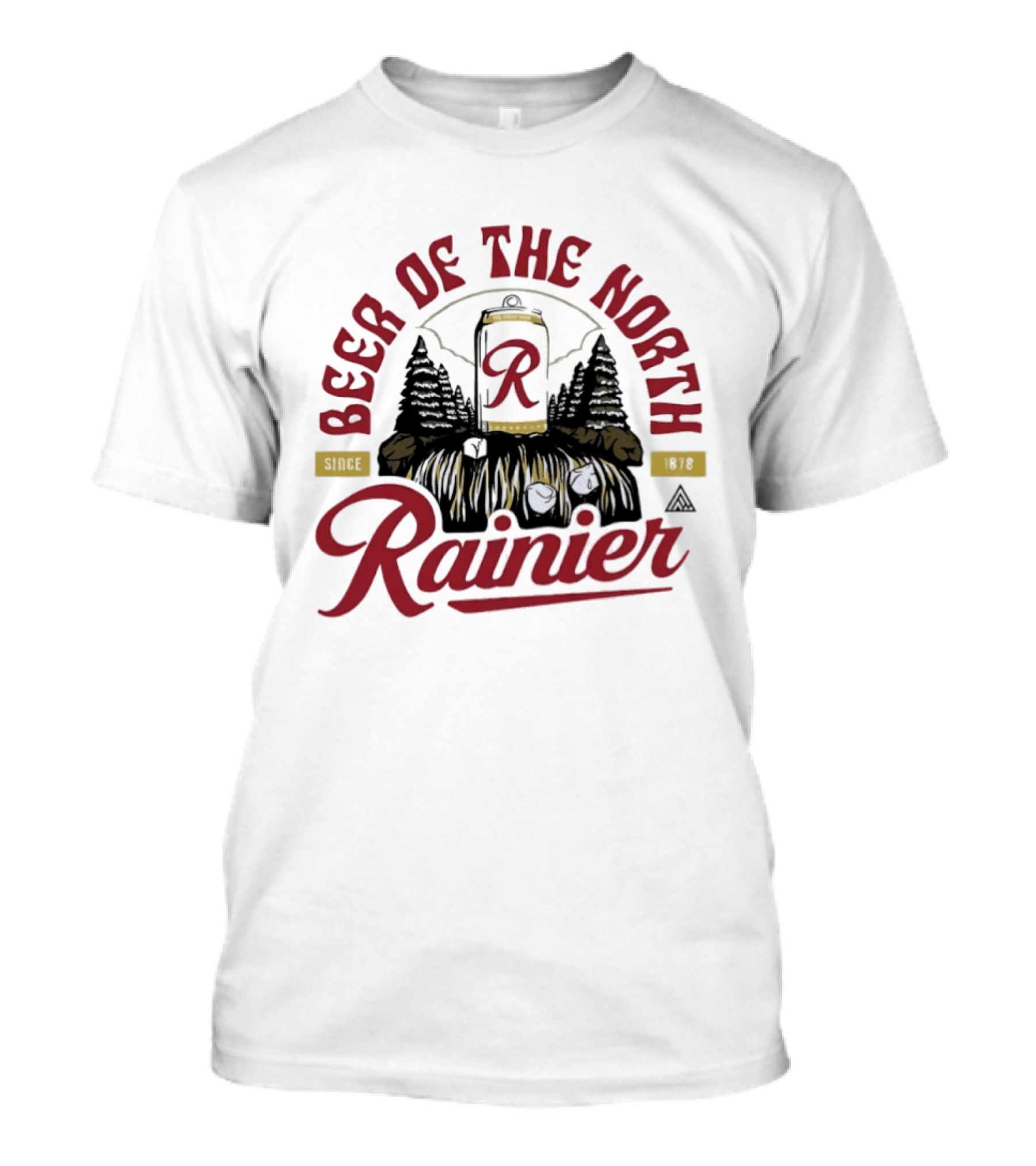 Rainier Beer Of The North Logo Since 1878 T-Shirt
