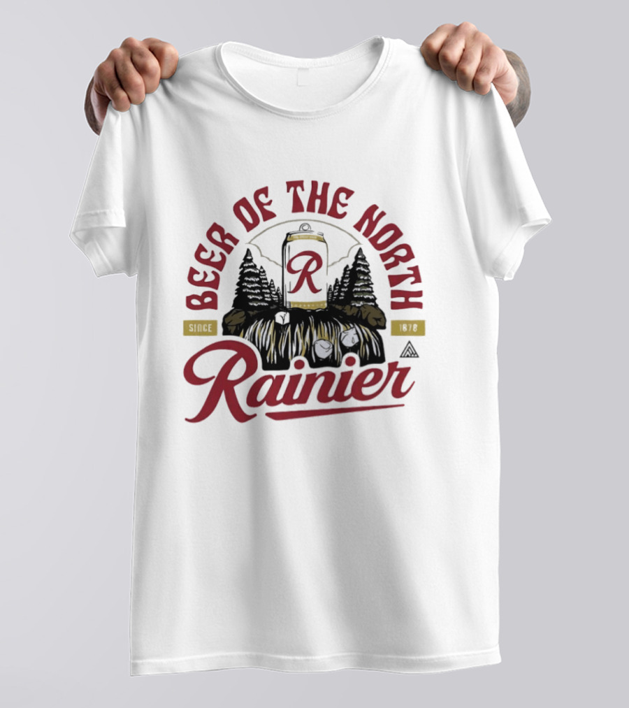 Rainier Beer Of The North Logo Since 1878 T-Shirt