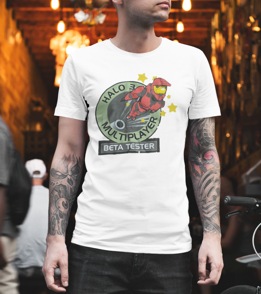 Halo 3 Multiplayer Beta Tester Exclusive Red Spartan T-Shirt
