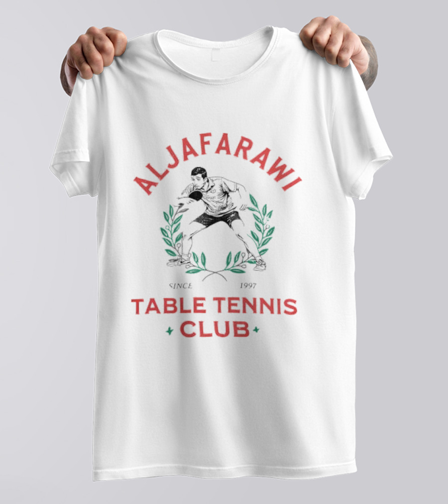 Kyrie Irving Aljafarawi Since 1997 Table Tennis Club T-Shirt