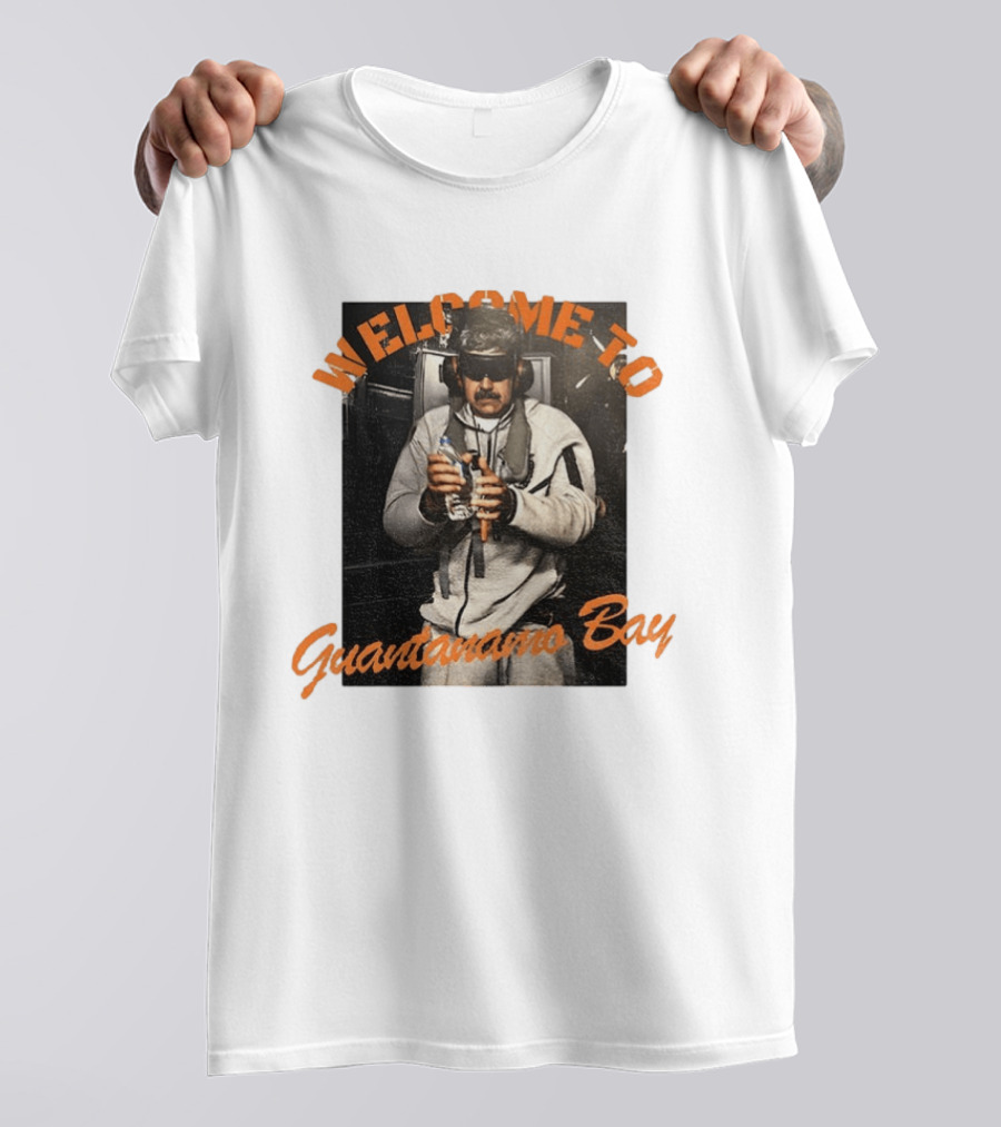 Welcome To Guantanamo Bay Venezuela Maduro Captured 2026 T-Shirt