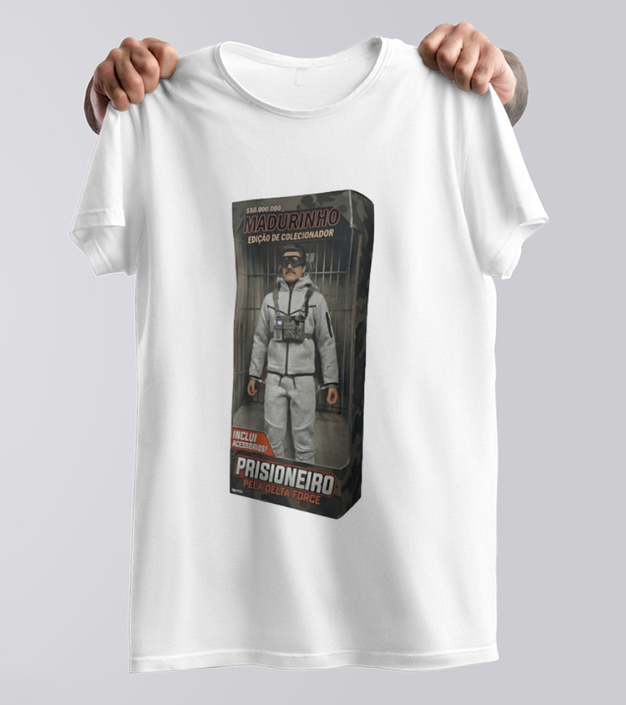 Madurinho Edição De Colecionador Prisioneiro Pela Delta Force Inclui Acessórios T-Shirt