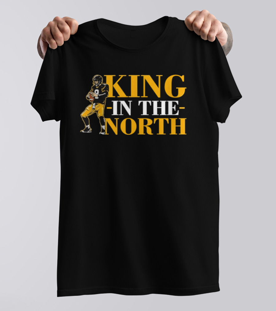 Pittsburgh Steelers Aaron Rodgers 8 King In The North Football T-Shirt