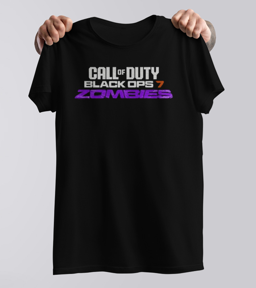 Call Of Duty Black Ops 7 Zombies Gaming T-Shirt