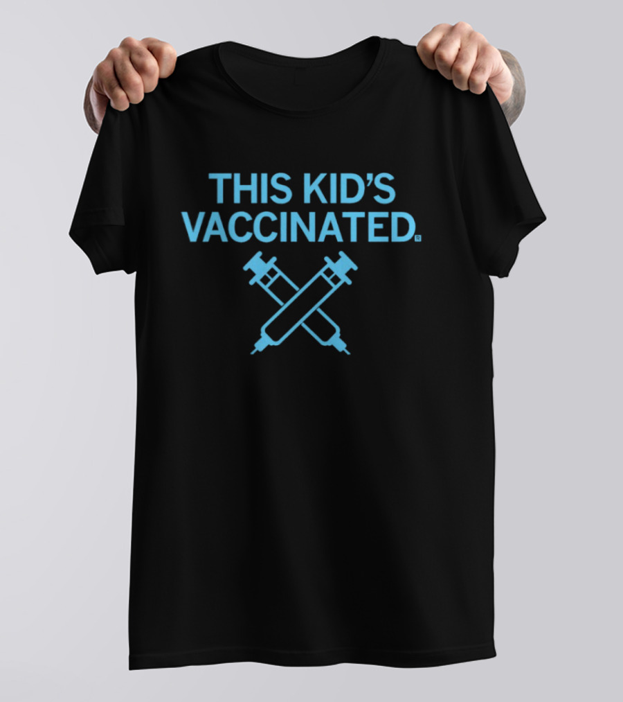 This Kid's Vaccinated Syringe T-Shirt