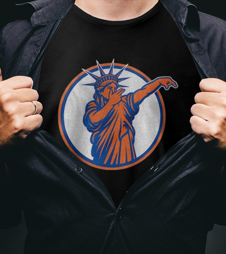 New York Knicks Statue Of Liberty Dab Meme T-Shirt