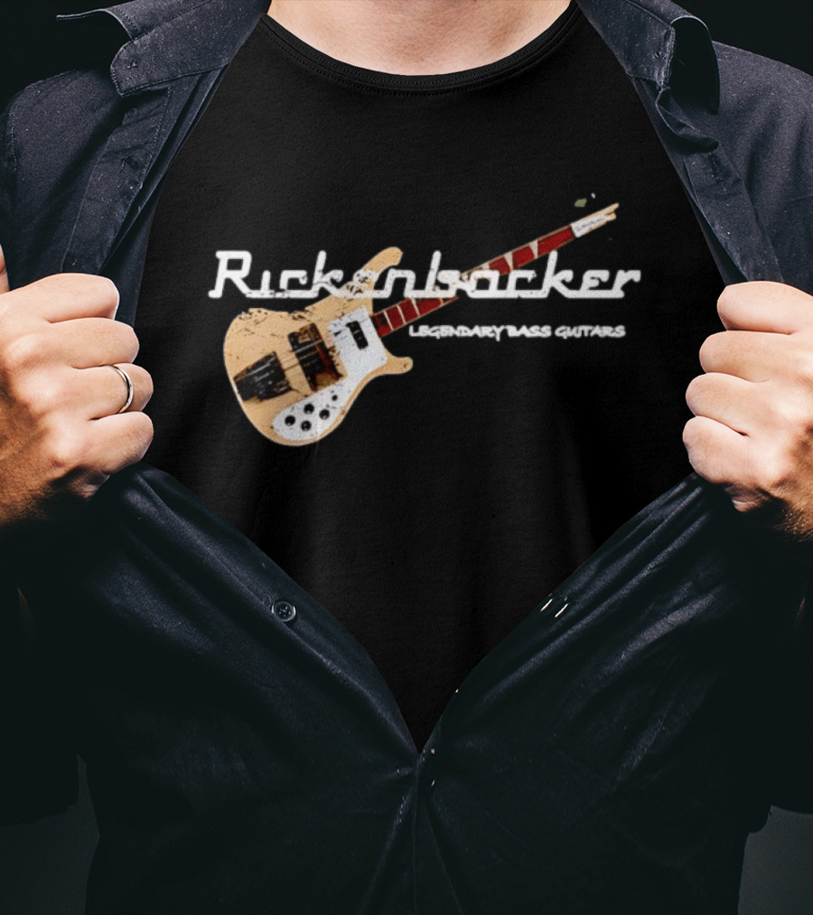 Rickenbacker Legendary Bass Guitars Iconic Instrument T-Shirt