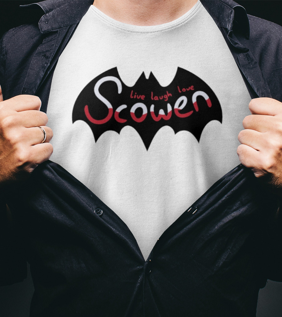 Bat Scowen Live Laugh Love T-Shirt