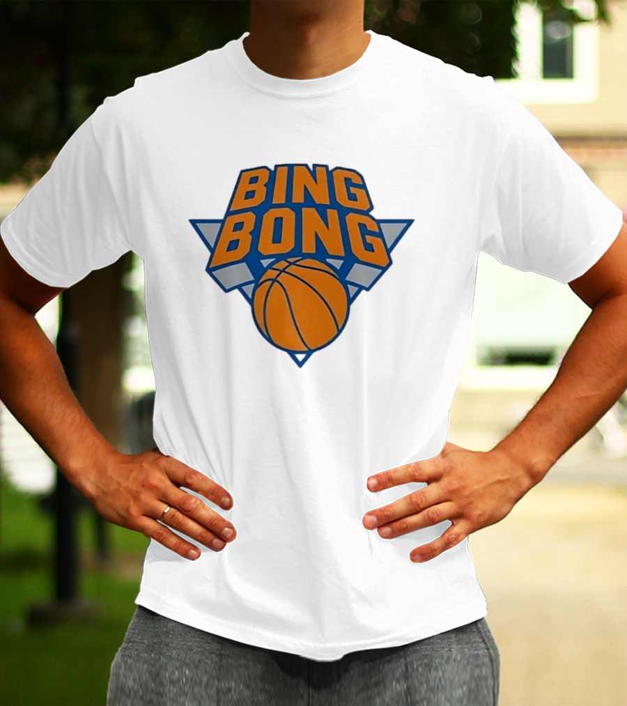 Bing Bong New York Knicks Basketball NBA Fan T-Shirt