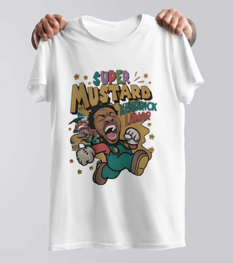 Super Mustard Kendrick Lamar 2026 Mustardverse Adventure T-Shirt