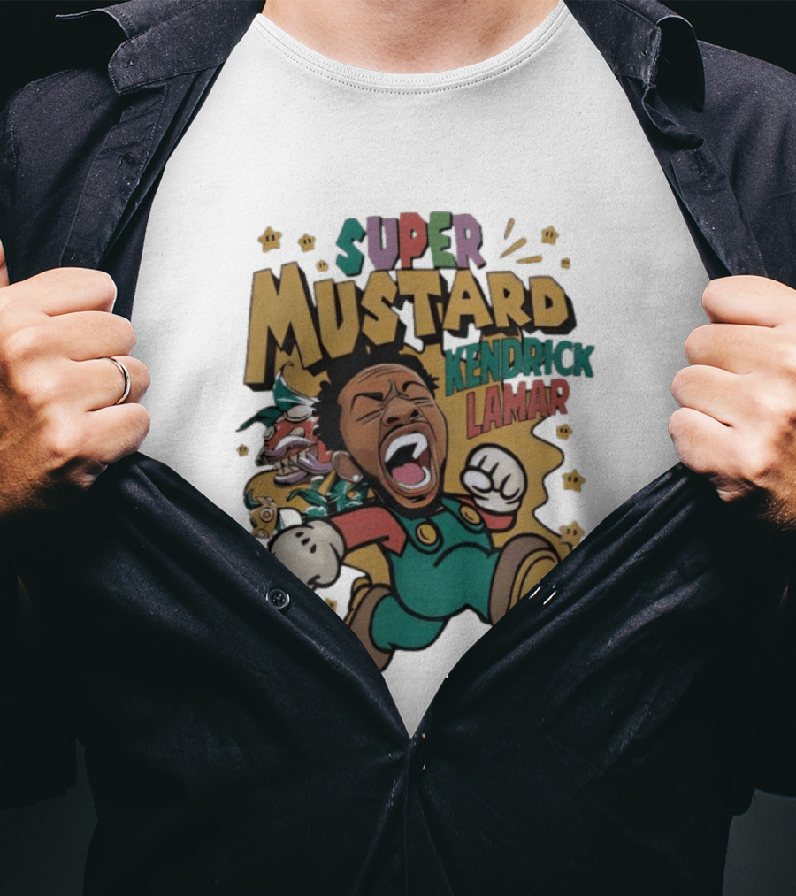 Super Mustard Kendrick Lamar 2026 Mustardverse Adventure T-Shirt