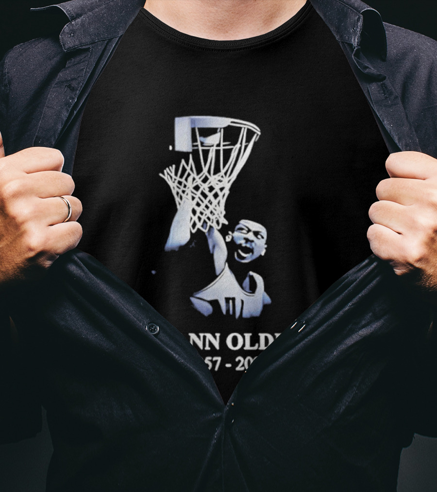 Jawann Oldham 1957 2026 Basketball Dunking T-Shirt