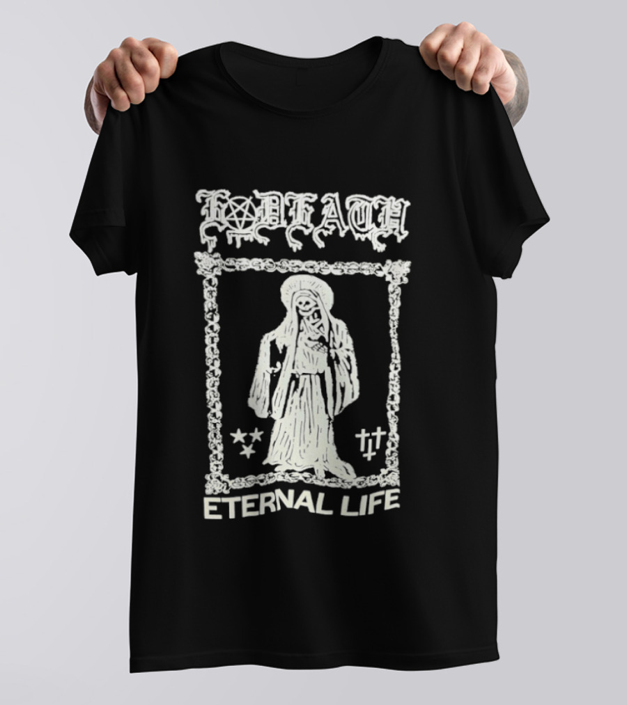 Sacred Death Skeleton Eternal Life T-Shirt