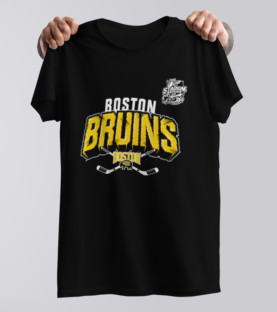 Boston Bruins Skull Tampa Bay Lightning NHL Hockey T-Shirt
