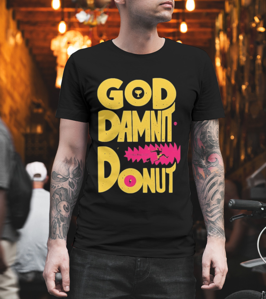 God Damnit Donut Dungeon Crawler Carl T-Shirt