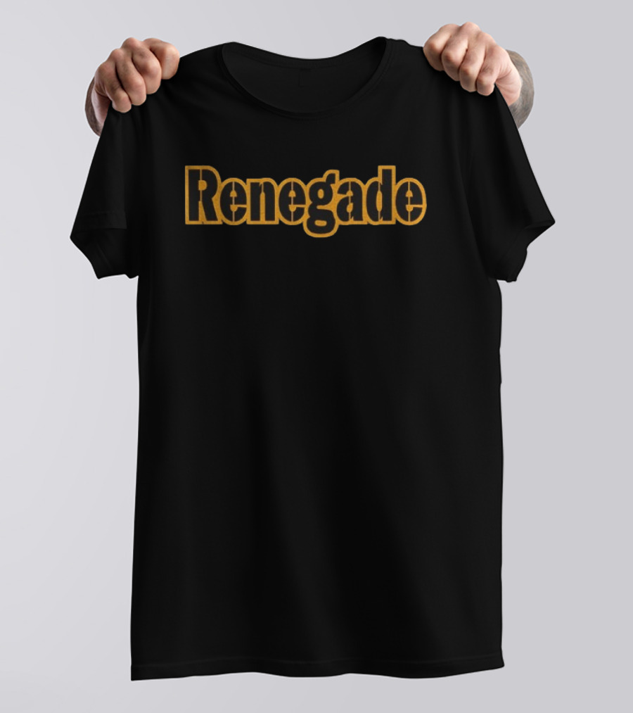 Renegade Pittsburgh Steelers Play Fan T-Shirt
