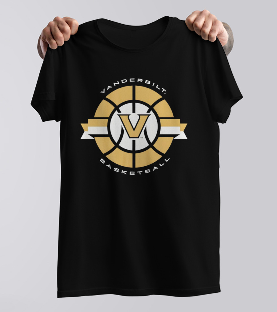 Vanderbilt Commodores Basketball Classic Circle V T-Shirt