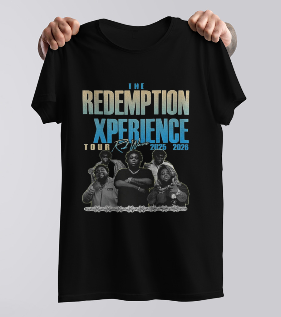 The Redemption Xperience Tour Rod Wave 2025 2026 T-Shirt