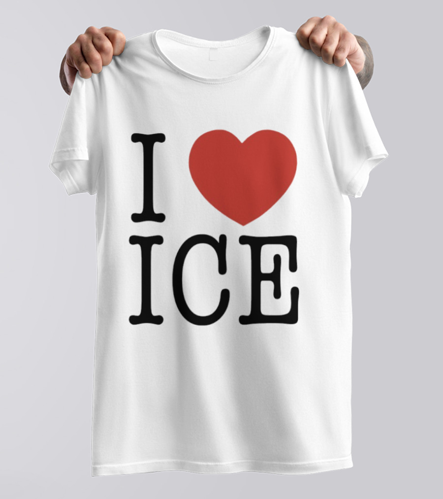 I Love Red Heart ICE T-Shirt