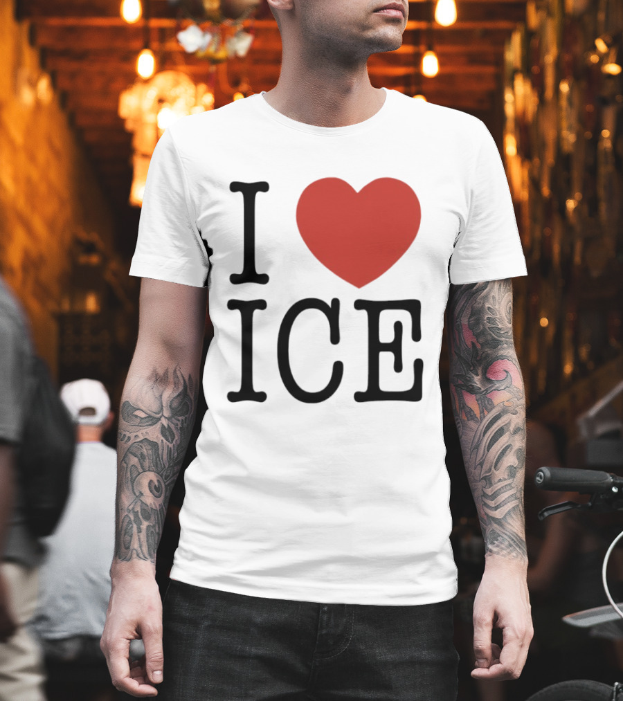 I Love Red Heart ICE T-Shirt