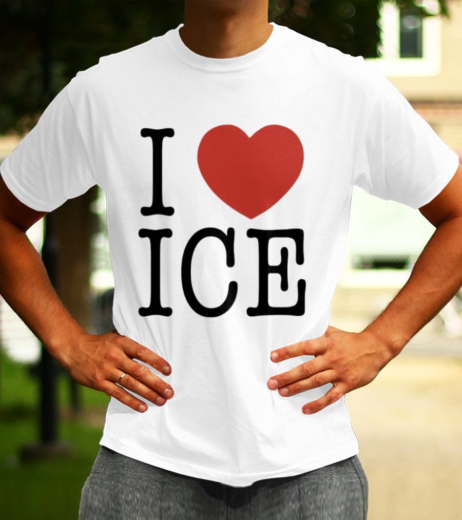 I Love Red Heart ICE T-Shirt