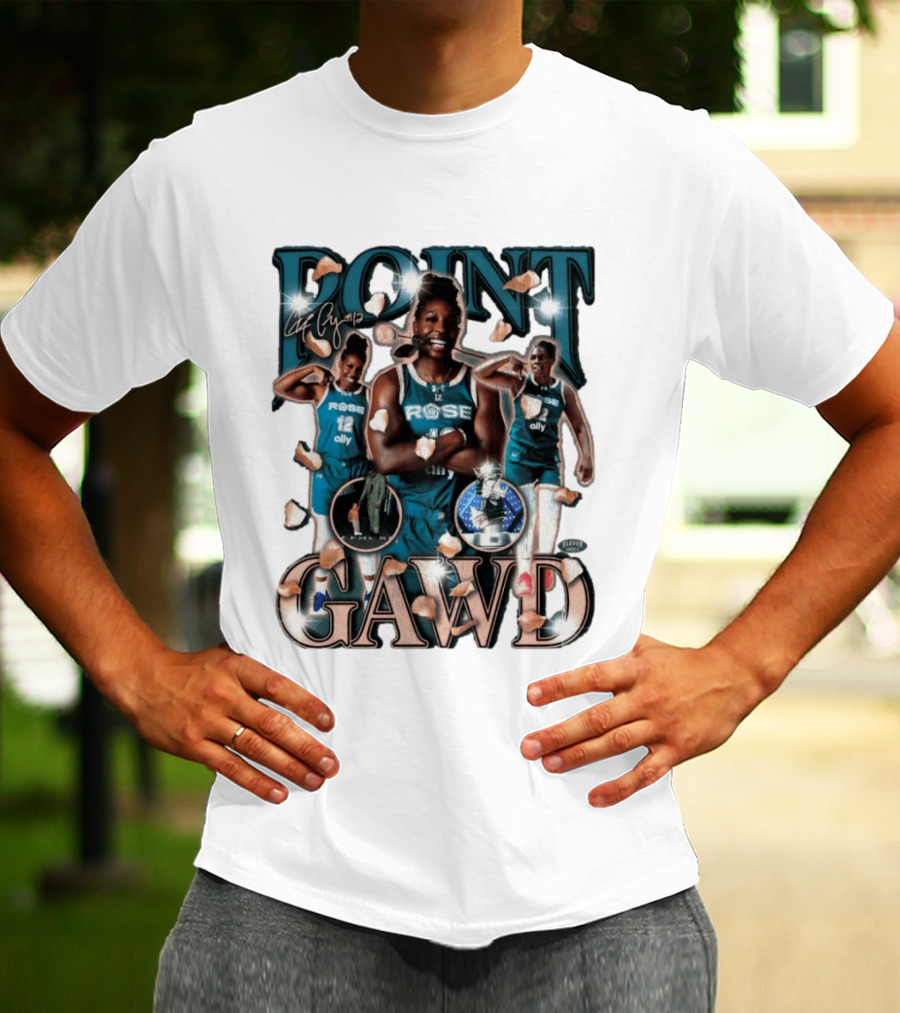 Chelsea Gray Point Gawd Rose Ally Basketball Player 12 T-Shirt