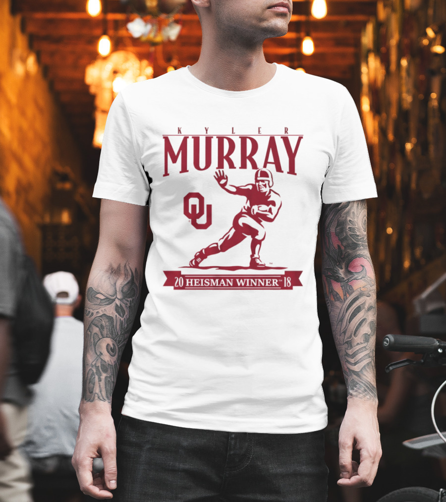 Kyler Murray Oklahoma Sooners OU Heisman Winner Vintage Football T-Shirt