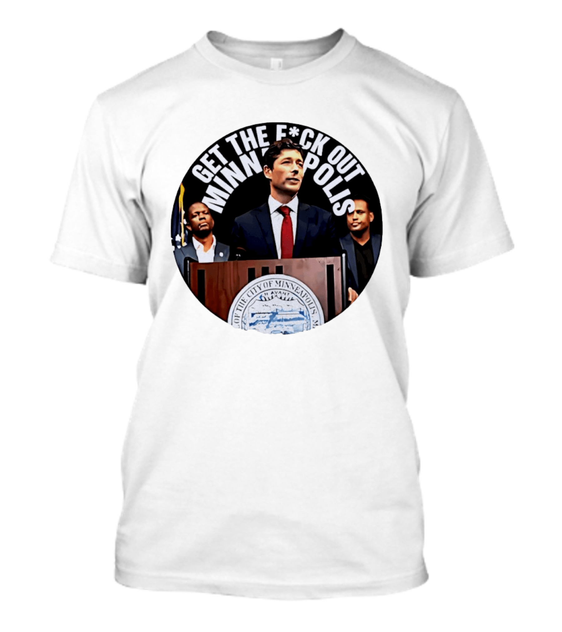 Mayor Jacob Get The F*ck Out Of Minneapolis Abolish ICE T-Shirt