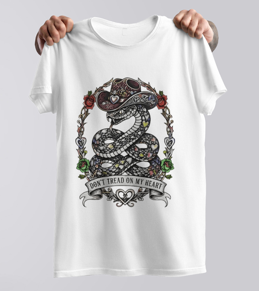 Don’t Tread On My Heart Valentine’s Day T-Shirt