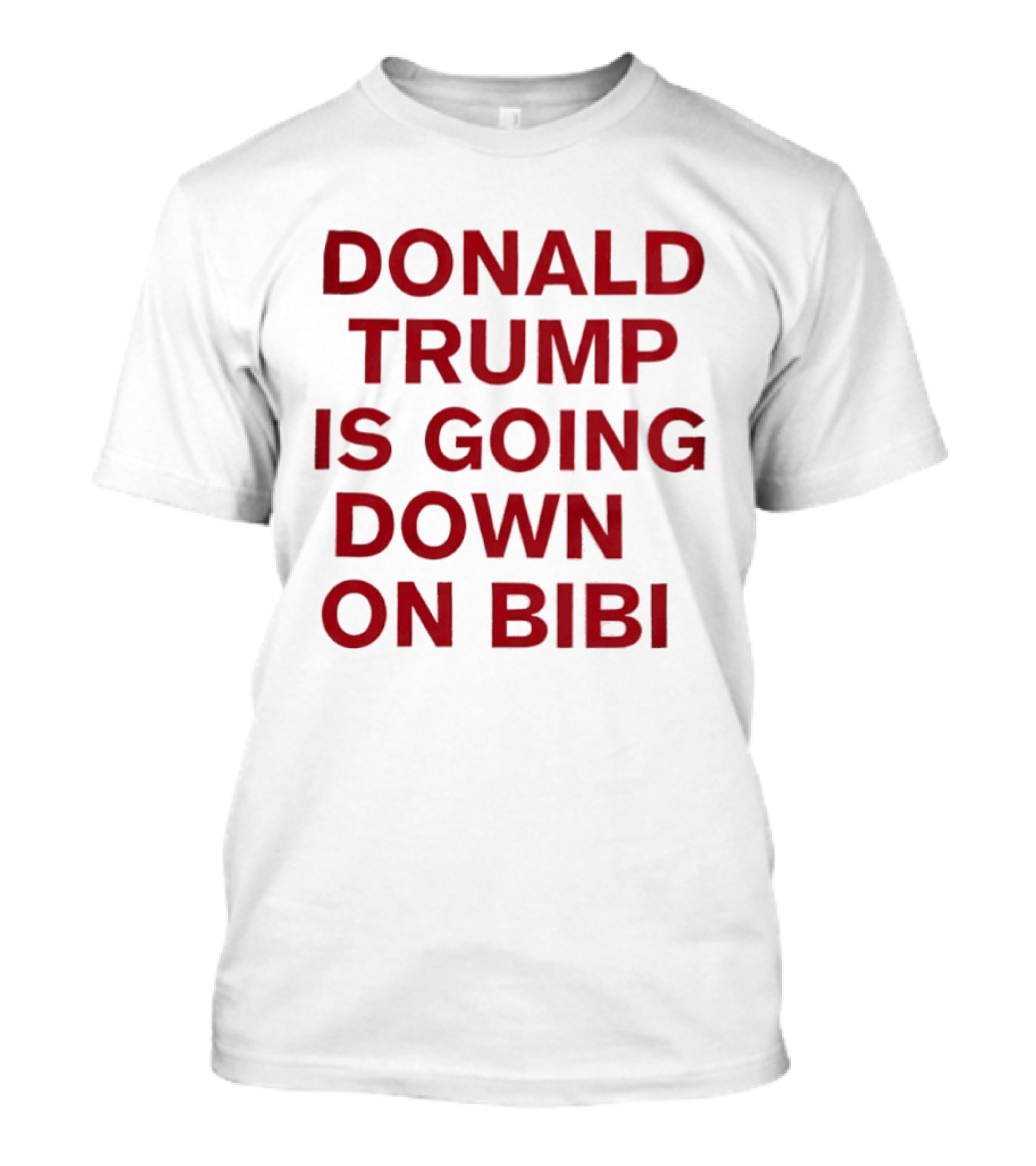 Donald Trump Is Going Down On Bibi T-Shirt