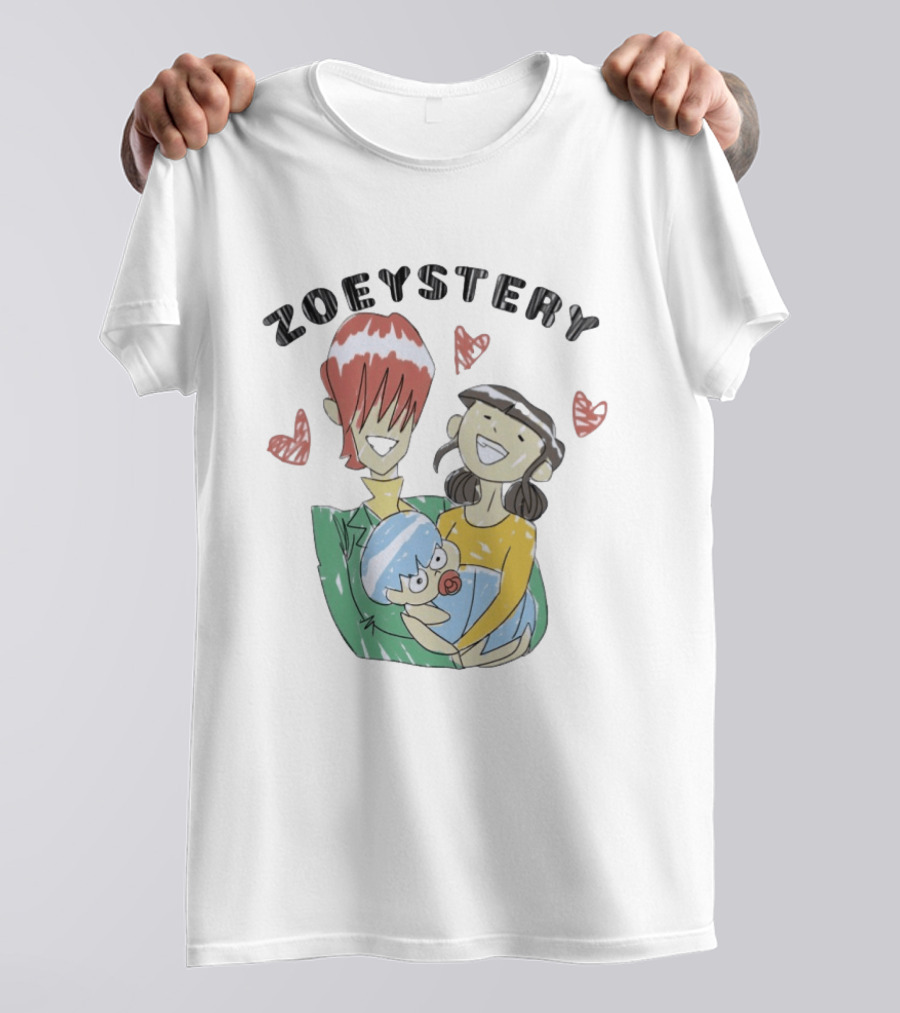 Zoeystery KPop Demon Hunters Cute Cartoon Family T-Shirt