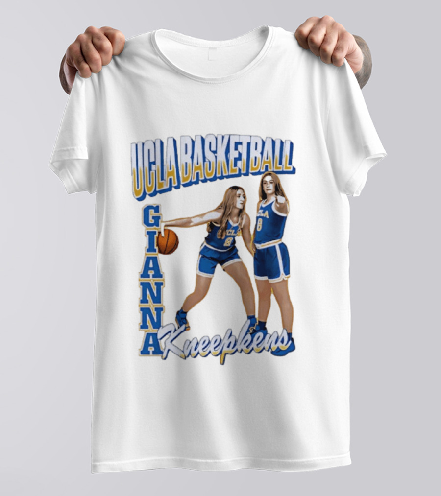 UCLA Basketball Gianna Kneepkens 8 T-Shirt