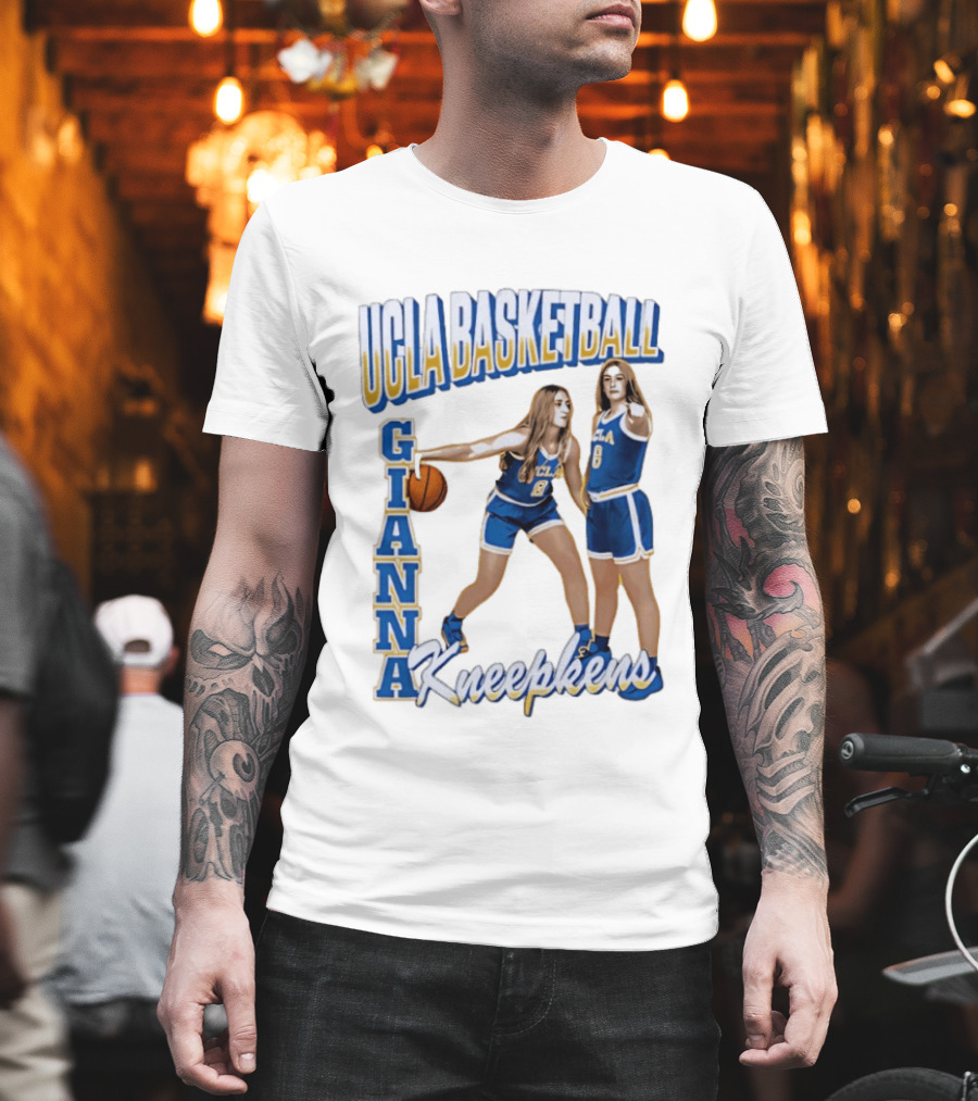 UCLA Basketball Gianna Kneepkens 8 T-Shirt