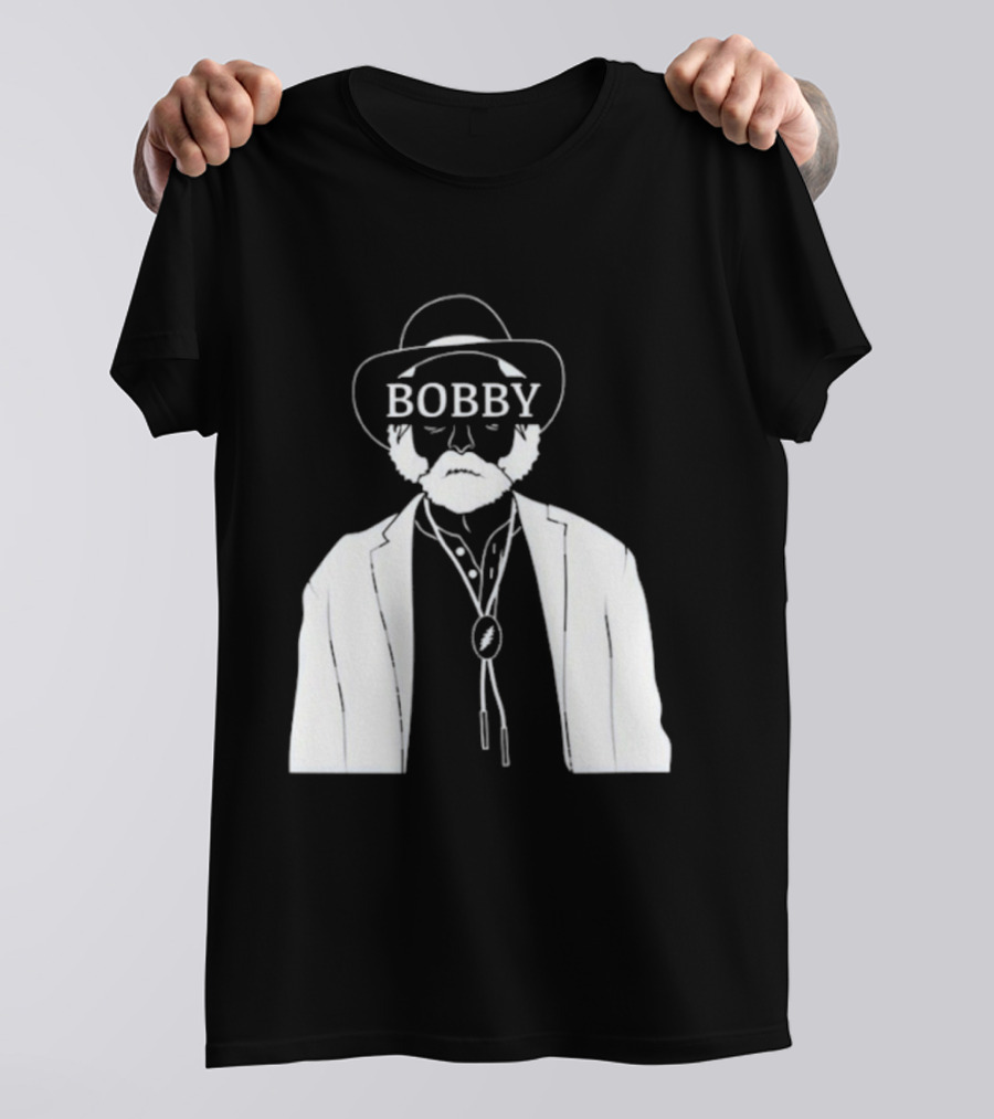 Bobby Bob Weir Grateful Dead Shakedown Drawing T-Shirt